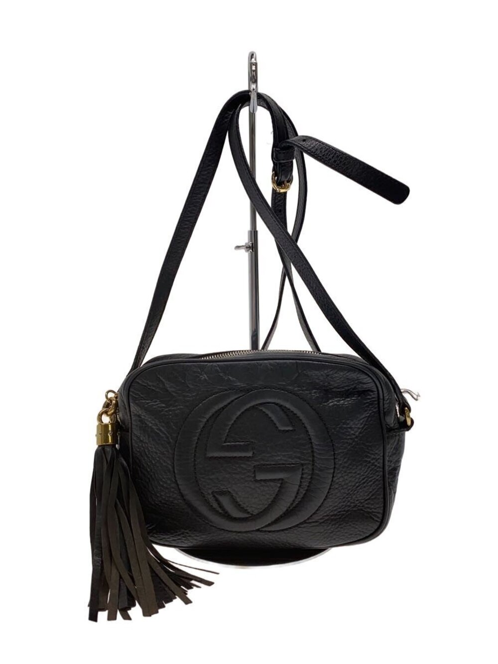 Gucci Disco Bag Soho Leather Black